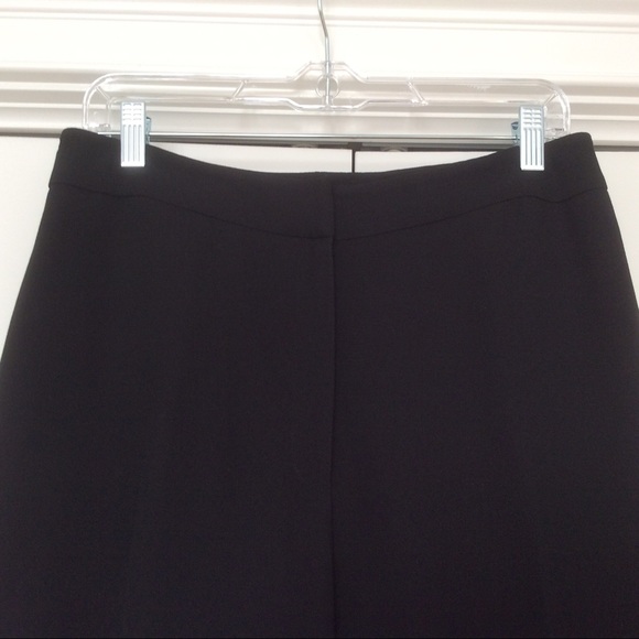 Albert Nipon Black Lined Wide Leg Pants - Size 8 - Picture 3 of 13